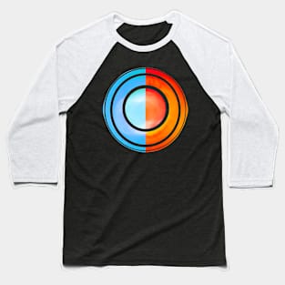 Desert Sun and Moon Baseball T-Shirt